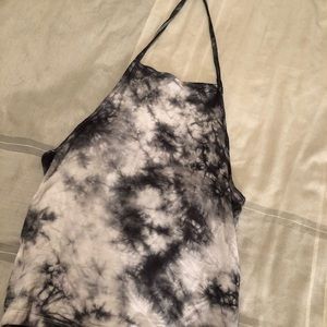 Tie dye halter top